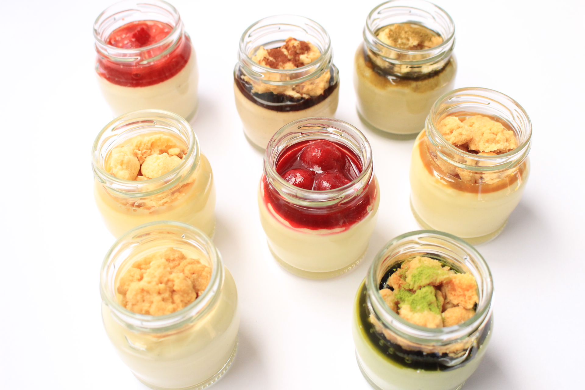 【極上の口溶け】とろとろ濃厚瓶入りチーズケーキ お好きなチーズケーキ6個入り